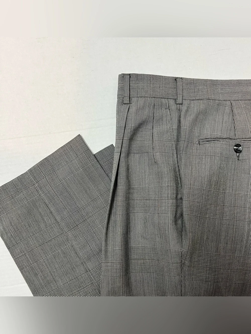 Polo University Club Ralph Lauren Vintage 38R Blazer 33x31 Pants Glen Plaid Suit